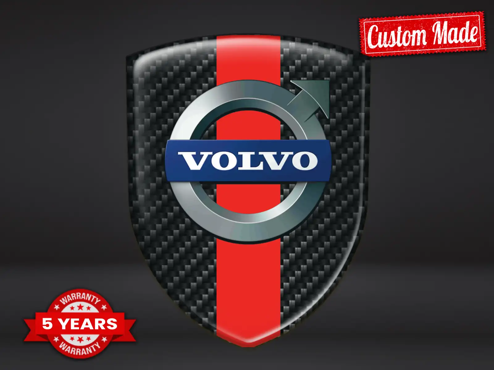 Volvo Vinilos Traseros Autos Carreras Alta Gama Resistentes